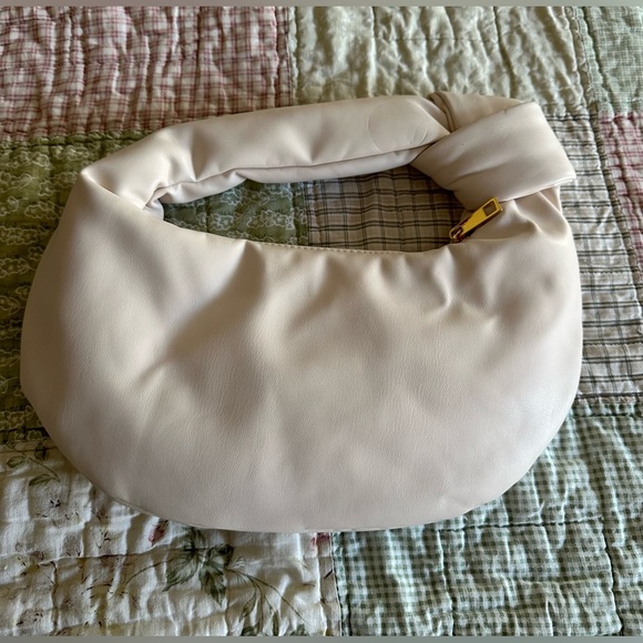 Melie Bianco Handbags - Melie Bianco Chic Cream Bag